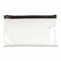 Compasion 11 x 6 in. Vinyl Multipurpose Zipper Bags, Clear CO3194268